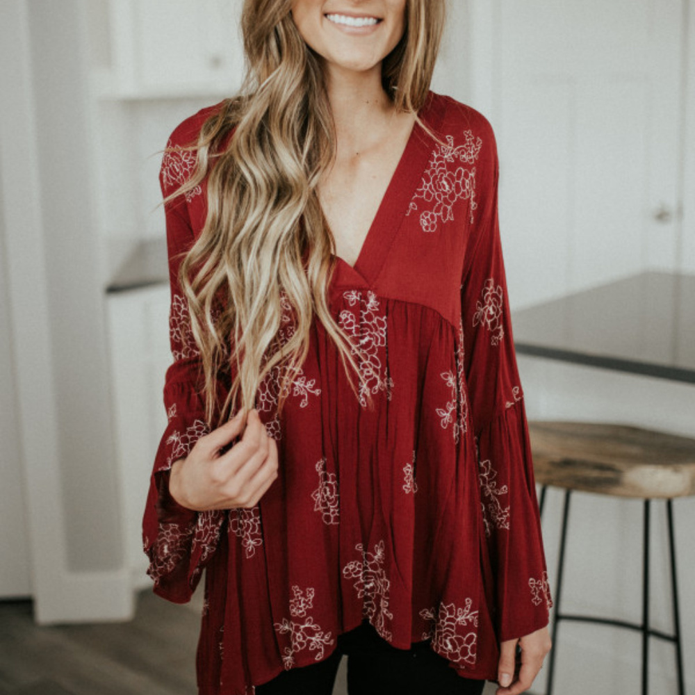 Boho Baby in Red